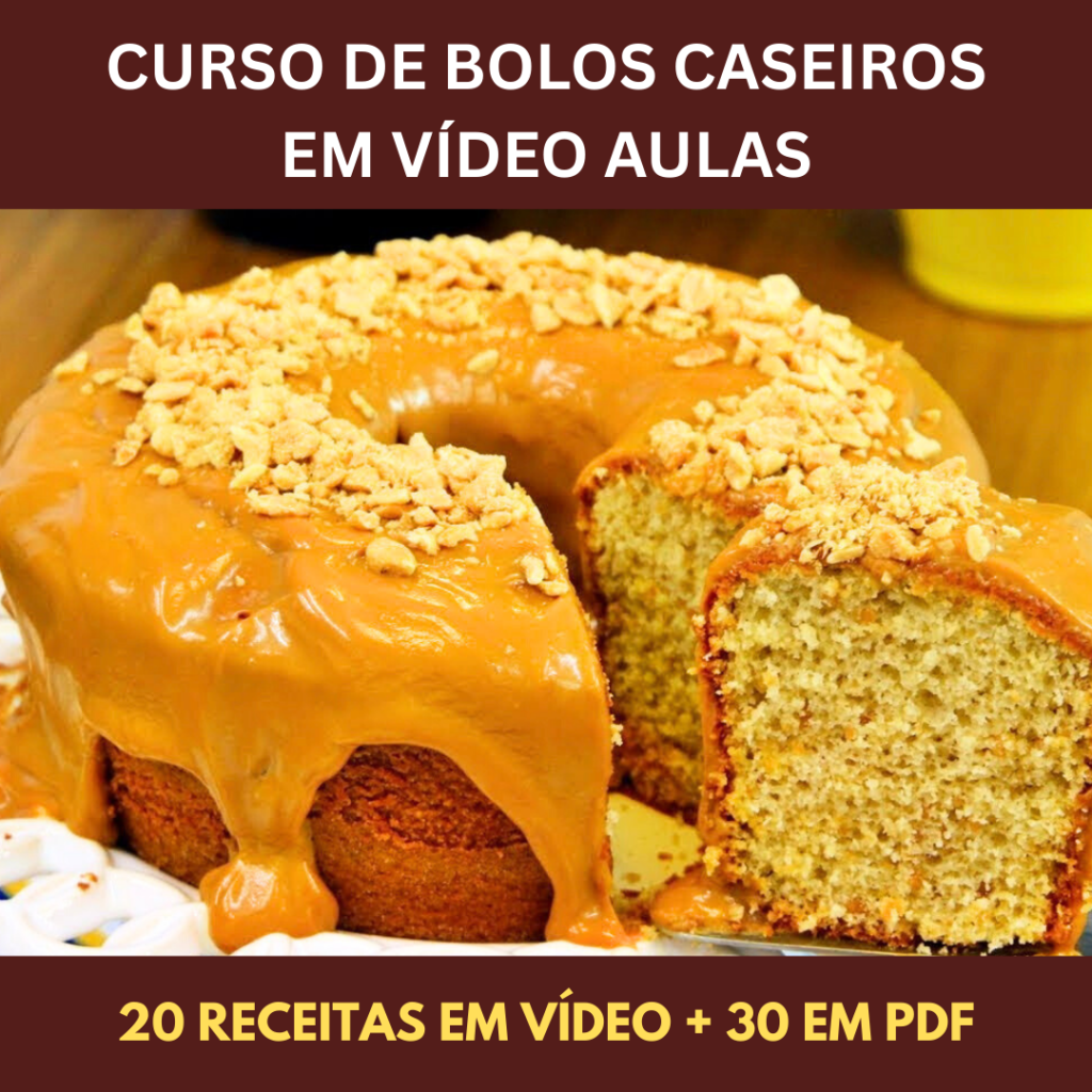 Aprenda através de vídeo aulas detalhadas como criar bolos fofinhos, saborosos e com aquele 'gosto de infância' que todo cliente ama.